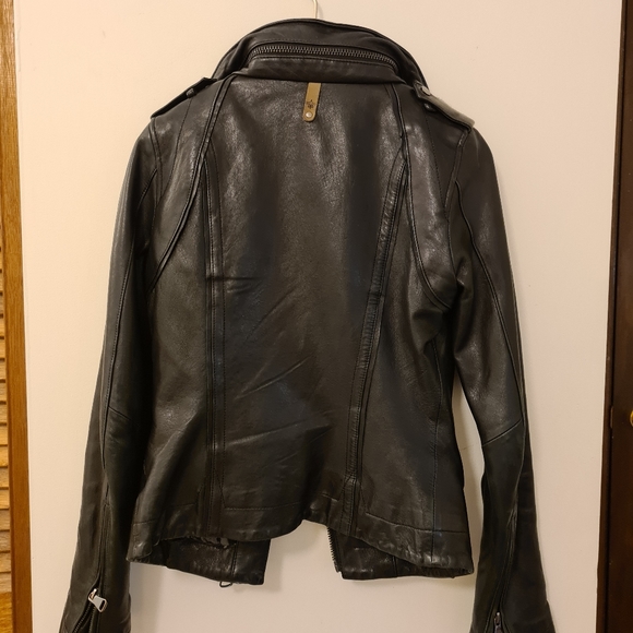 Mackage leather jacket - Picture 4 of 9